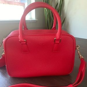 Angela Roi Barton duffel tote red